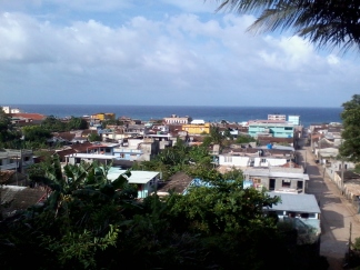 View over Baracoa town