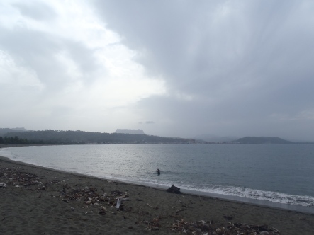 Baracoa beach (view of el Yunque)